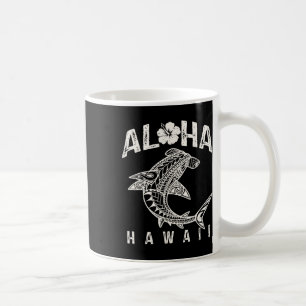 Mug Aloha Hawaii Tril Requin Polynésien Hawaïen Plage