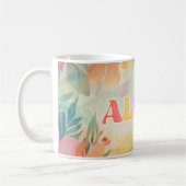 Mug Aloha Hawaiian Floral Aquarelle (Gauche)