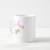 Mug Aloha Plages Style Hawaïen Summera (Devant gauche)