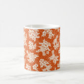 Mug aloha sans joint motif d'hibiscus et d'ananas, (Centre)