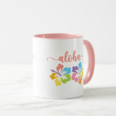 Mug Aloha Summer Pastel (Devant droit)