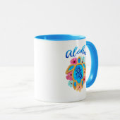 Mug Aloha Tropical Honu Sea Turtle (Devant droit)