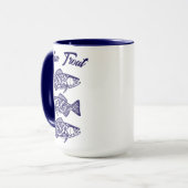 Mug Aloha Trout-Blue Hawaiian (Devant gauche)