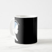 Mug Alopecia Areata Cadeau - Sensibilisation à la pert (Devant gauche)