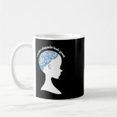 Mug Alopecia Areata Cadeau - Sensibilisation à la pert (Gauche)