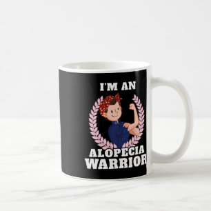 Mug Alopecia Guerrier Alopecia Areata Cadeau de sensib