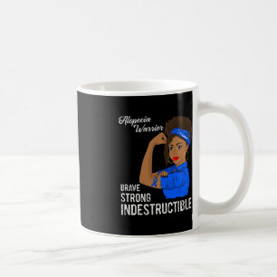 Mug Alopecia Guerrier Indestructible Survivant Sensibi