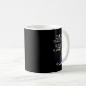 Mug Alopecia Ruban Warrier Maladie Conscience (Devant droit)