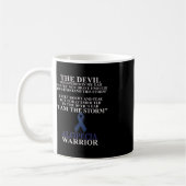 Mug Alopecia Ruban Warrier Maladie Conscience (Gauche)
