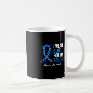 Mug Alopecia Sensibilisation Je Porte Du Bleu Pour Mon