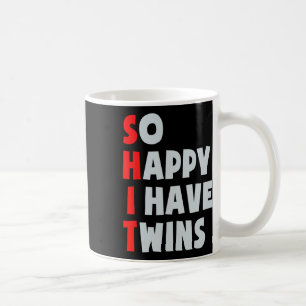 Mug Alors Heureux J'Ai Des Jumeaux Amusants Parent Twi