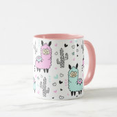 Mug Alpaca/Llama (Devant droit)