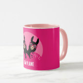 Mug Alpaca llama Twins (Devant droit)