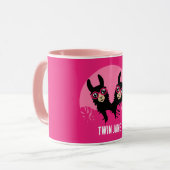 Mug Alpaca llama Twins (Devant gauche)