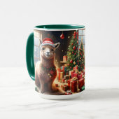 Mug "Alpaca présente : Un conte de Noël" (Devant gauche)