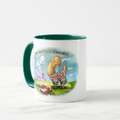 Mug ALPACA SWEATER par Jeff Willis Art (Devant gauche)