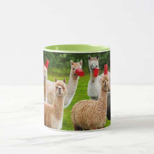 Mug Alpacas Avec Coupes Rouges (Centre)