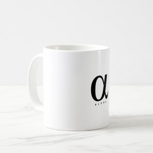 Mug Alpha (Devant gauche)