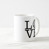 Mug Alpha amour d'Omega | de Chi (Devant droit)