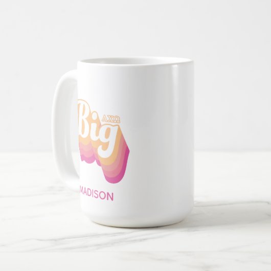 Mug Alpha Chi Omega| Gros (Devant gauche)
