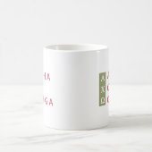 Mug Alpha Chi Omega | Logo Empilé (Centre)
