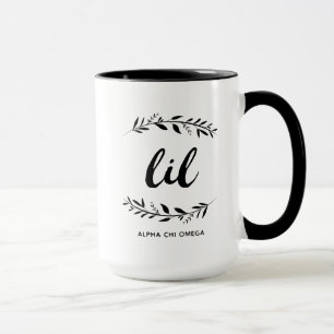 Mug Alpha Chi Omega Petit Couronne