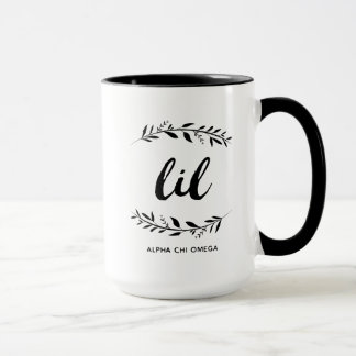 Mug Alpha Chi Omega | Petit Couronne