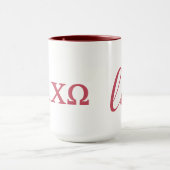 Mug Alpha Chi Omega | Petit Script (Centre)