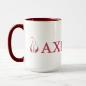 Mug Alpha Chi Omega | Petit Script (Gauche)