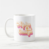 Mug Alpha Chi Omega| Script Super (Gauche)
