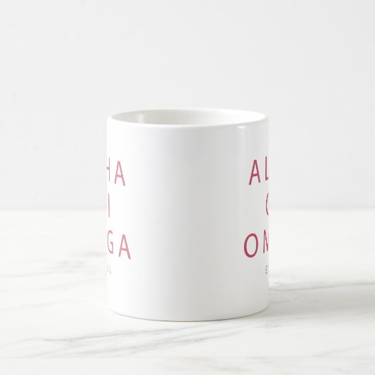 Mug Alpha est d'Omega | de Chi. 1885 (Centre)