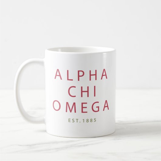 Mug Alpha est d'Omega | de Chi. 1885 (Gauche)