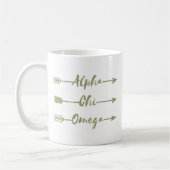 Mug Alpha flèches d'Omega | de Chi (Gauche)