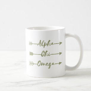 Mug Alpha flèches d'Omega   de Chi