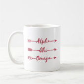 Mug Alpha flèches d'Omega | de Chi (Gauche)