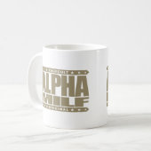 Mug ALPHA MILF - La maman I ne voudrait pas combattre, (Devant gauche)