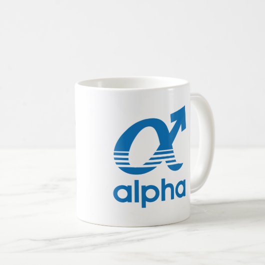 Mug Alpha original (Devant droit)
