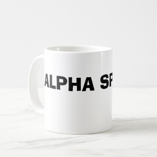 MUG ALPHA SPOUSE (Devant gauche)