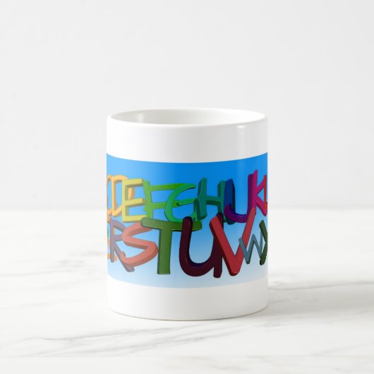 Mug Alphabet (Centre)