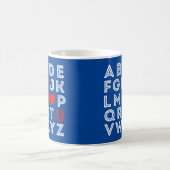 Mug Alphabet ABC Je t'aime (Centre)