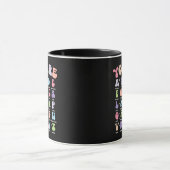 Mug Alphabet Affirmation Pastel Rétro Incroyables ABC (Centre)
