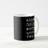 Mug Alphabet anti-Trump - Nope V (Devant droit)