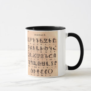 Mug Alphabet arménien