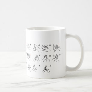 MUG ALPHABET AUSLAN