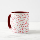 Mug Alphabet cyrillique russe (Devant gauche)