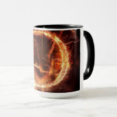 Mug alphabet : 'D' (Devant droit)