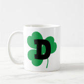 Mug Alphabet de la lettre D de St Patrick (Gauche)