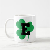 Mug Alphabet de la lettre E de St Patrick (Gauche)
