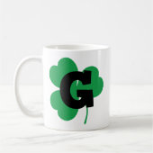 Mug Alphabet de la lettre G de St Patrick (Gauche)