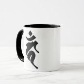 Mug Alphabet de Siddhaṃ - Acala (Devant gauche)